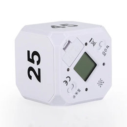 LED魔方電子定時器-ABS+PP 7*7*7cm