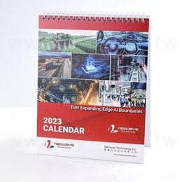 16開直式三角桌曆-23x18cm三角桌曆禮贈品印刷