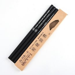 原木鉛筆3入單色印刷套組-臺灣造型開窗紙盒