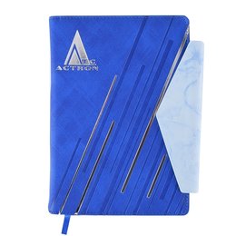 書套式筆記本-PU皮書套+牛皮紙封面筆記本