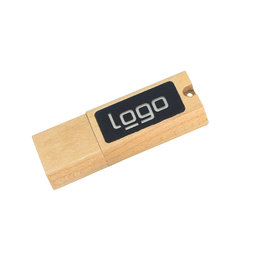 發光LOGO木質隨身碟