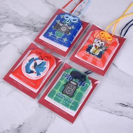 雙面彩色刺繡客製御守-客製平安符