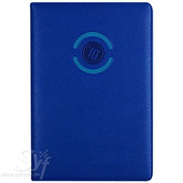 時尚雙紋工商日誌-翻開式平裝萬用手冊-可訂製內頁及客製化加印LOGO