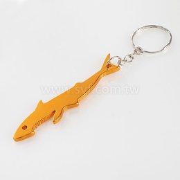 鯊魚開瓶器鑰匙圈-訂做客製化禮贈品-可客製化印刷logo