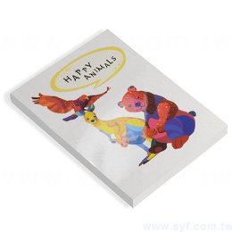 A6便條紙-彩色封面上亮膜-10x14便條紙-訂製創意便條紙