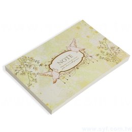 A7便條紙-彩色封面未上光-10x14便條紙-訂製創意便條紙