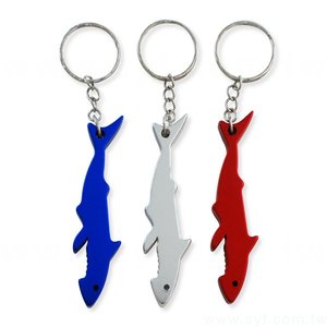 鯊魚開瓶器鑰匙圈-訂做客製化禮贈品-可客製化印刷logo