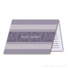 頂級卡-雙面霧膜380um加厚款邀請卡製作-雙面彩色印刷-厚卡邀請卡