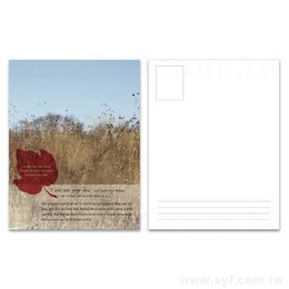 安格纸210um明信片製作-雙面彩色印刷-客製化明信片喜帖印刷