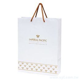 200P銅西紙袋-30x40x10cm彩色印刷-單面霧膜手提袋-客製化紙袋訂製
