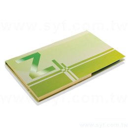 二合一五色標便利貼-封面局部光便利貼-製作-7.5x7.5內頁無印刷-memo-彩色印刷便利貼