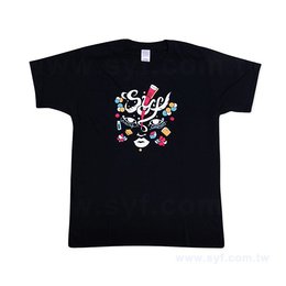 客製化衣服訂作-單面全彩噴印印刷-多色可選短袖T-Shirt-企業學校團體服訂製