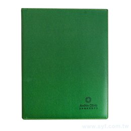 精裝壓紋簽約本-翻開式平裝萬用手冊-可客製化內頁及印LOGO