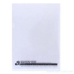 A4單層L夾-透明PP材質單色印刷-180umL夾印刷(同39AA-0001)