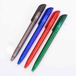 廣告筆H-旋轉式單色筆推薦禮品-單色原子筆-採購客製印刷贈品筆