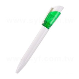 廣告筆H-按壓式半透明筆管推薦禮品-單色原子筆-客製化採購贈品筆