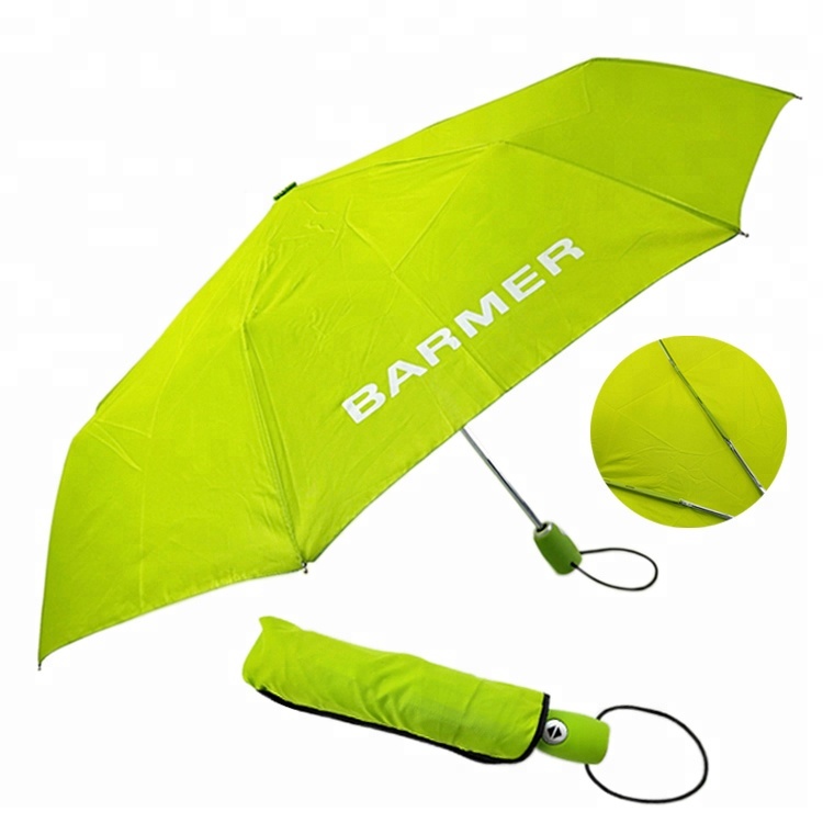 傘徑96cm,190T聚酯纖維/春亞紡,橡膠塗層手把,8骨,自動自動傘