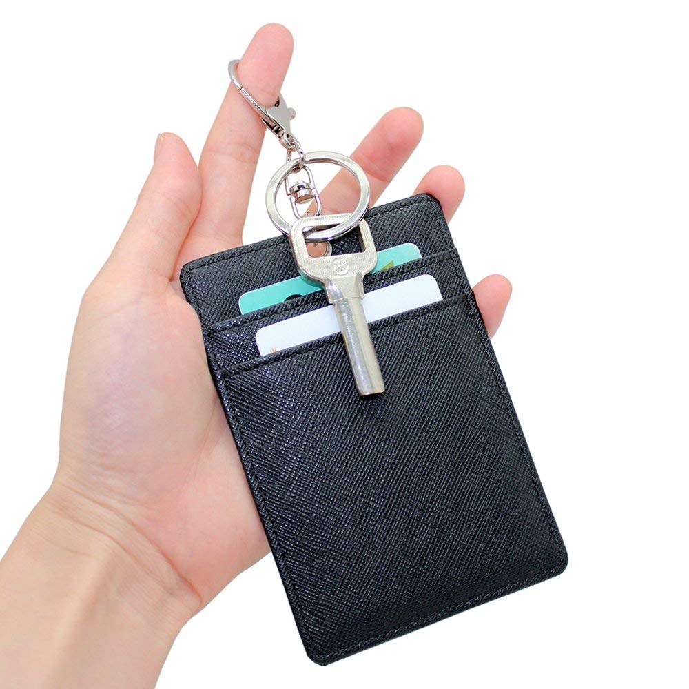 11*7cm,PU Leather,黑識別證套