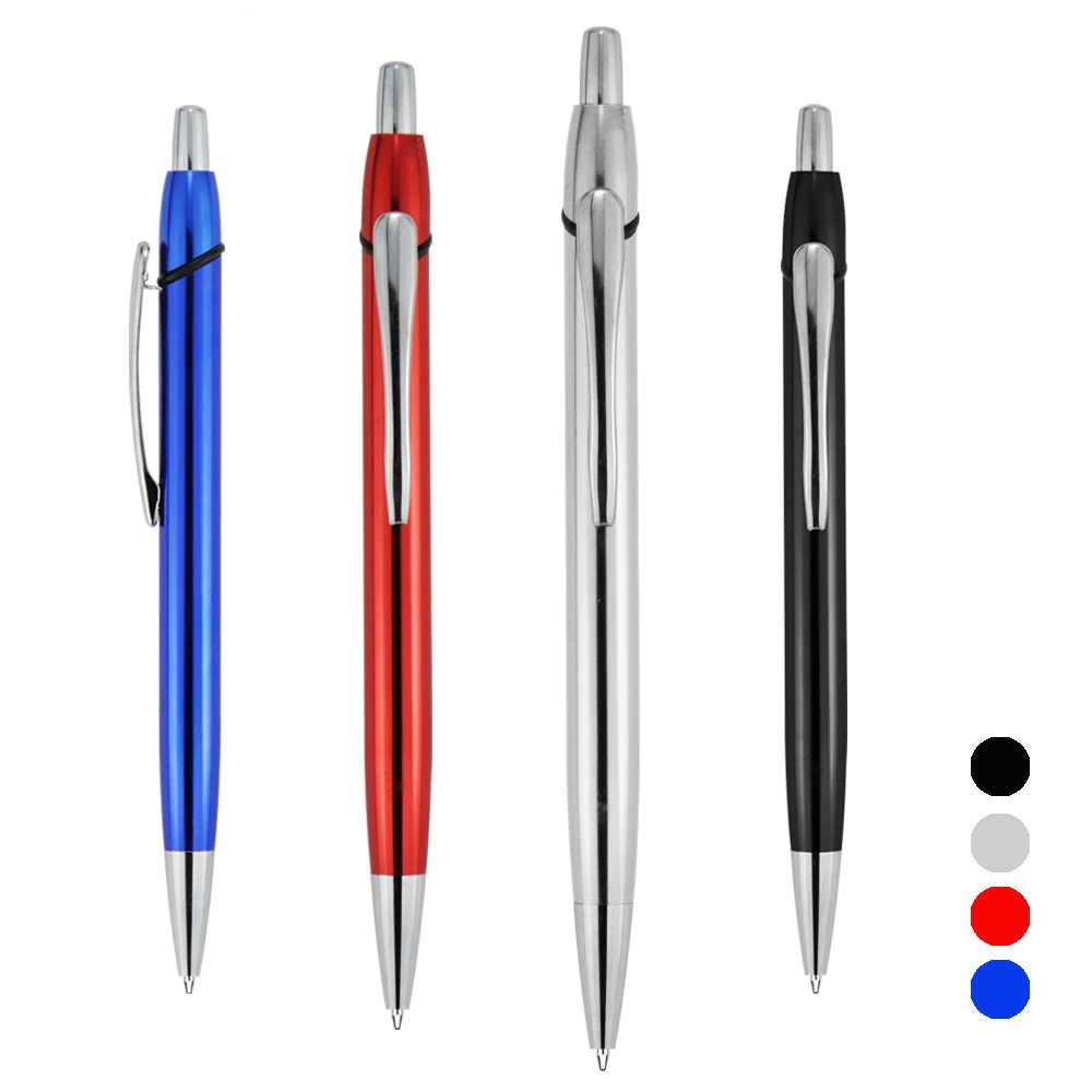 138*10mm,17.6g,藍色/黑色純金屬筆