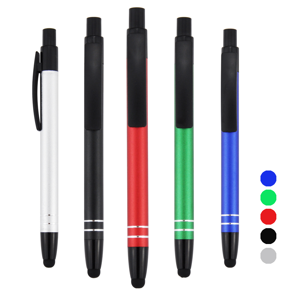 126*9mm,5.6g,Plastic,藍色/黑色觸控筆